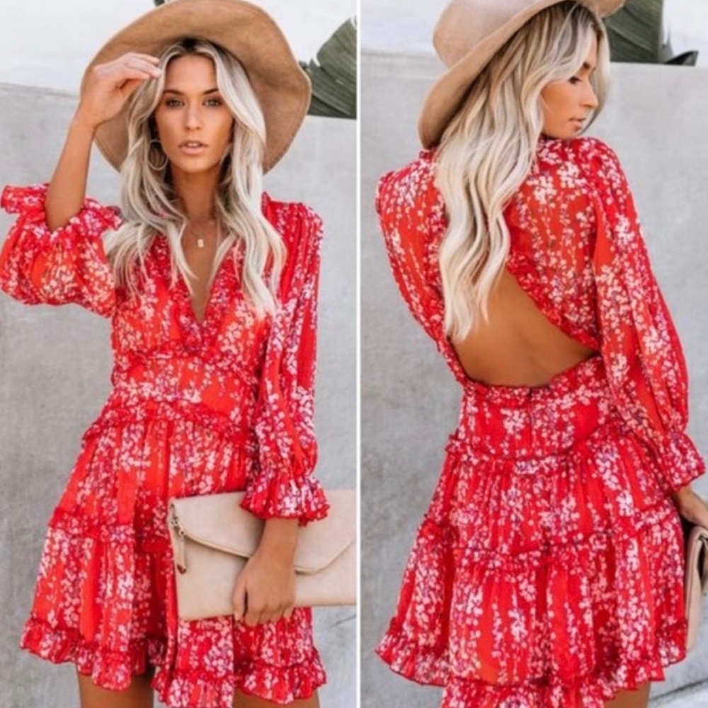 VICI Shake it up Floral Mini Dress